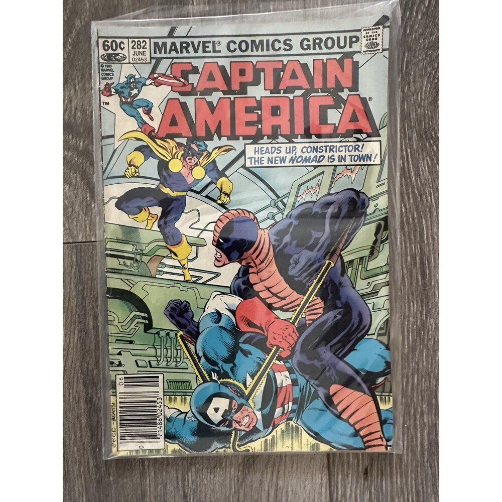 Massive Comics Group Captain America #282 Single Issue Comic 1983 Bronze Age